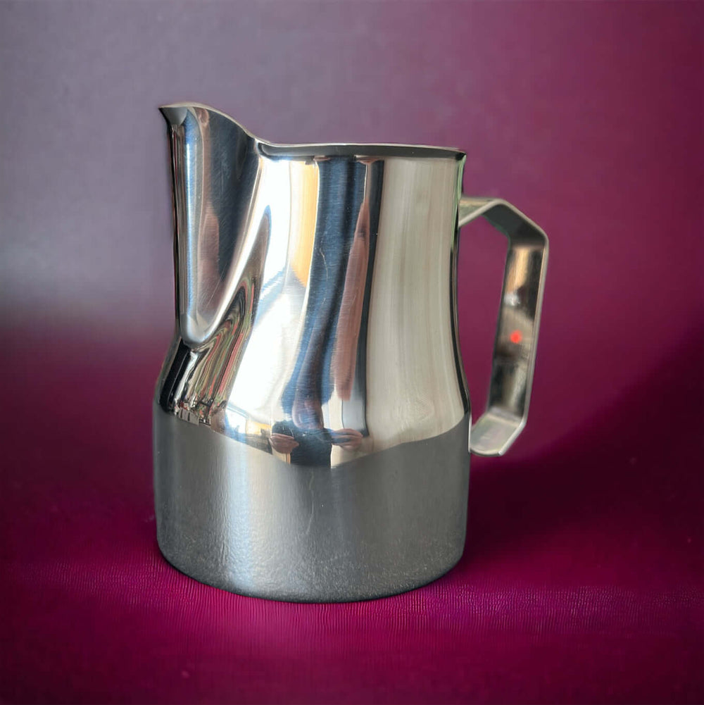 Silver Latte Art Professional Milk Jug