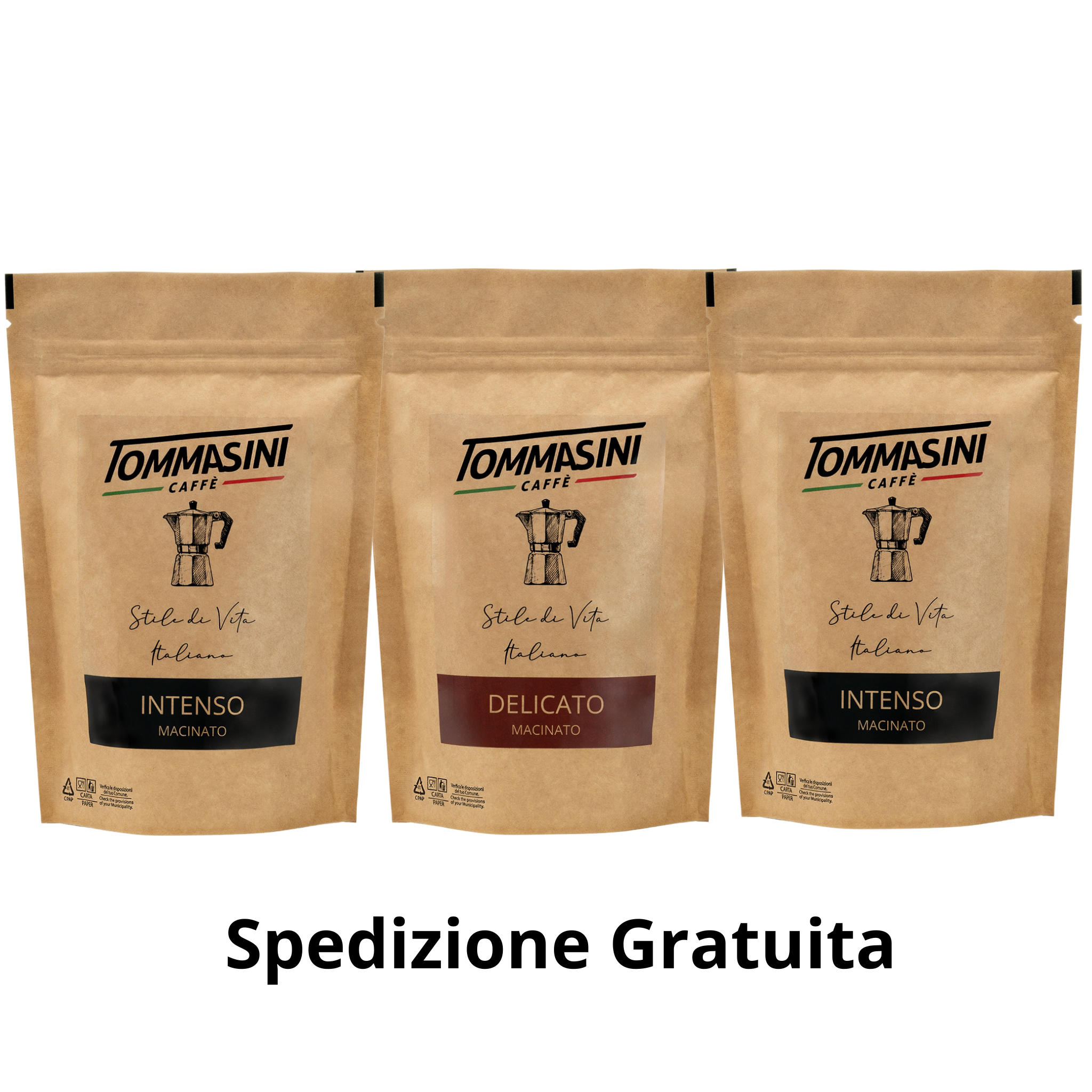 Caffè macinato per Moka-Intenso